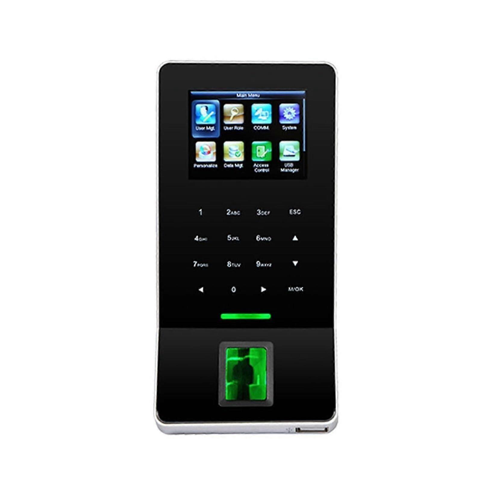 Fingerprint Attendance Machine with Access Control, Fast Matching, TCP/IP WiFi, Color Screen