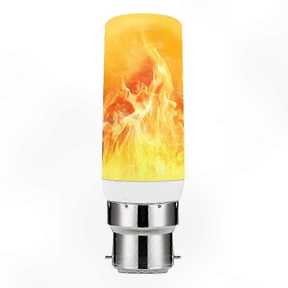LED Flame Effect Bulb E14/E27/B22 Flickering Fire Light for Indoor Lamps
