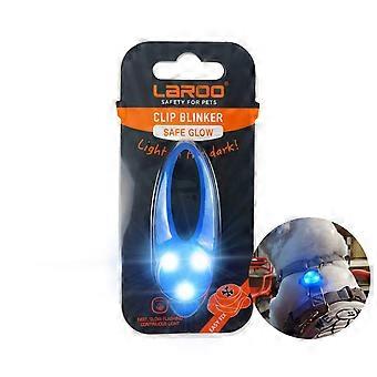 LED Dog Collar Light with 3 Flashing Modes, Waterproof Pet Safety Light for Night Walking Blue