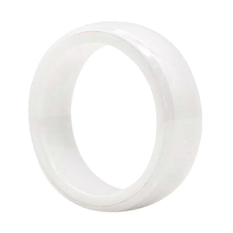 White Smart Ring Key Card Key Fob NFC Replacement for ,62mm