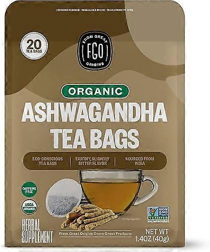 FGO Organik Ashwagandha Çay Poşetleri