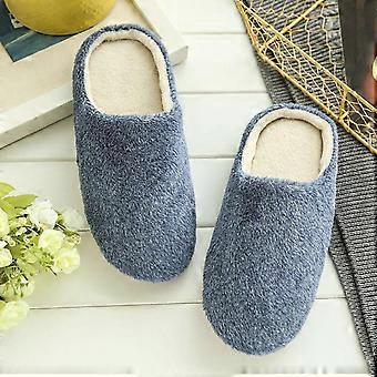 Warme, rutschfeste Fleece-Hausschuhe für Damen und Herren – ideal für den Winter.