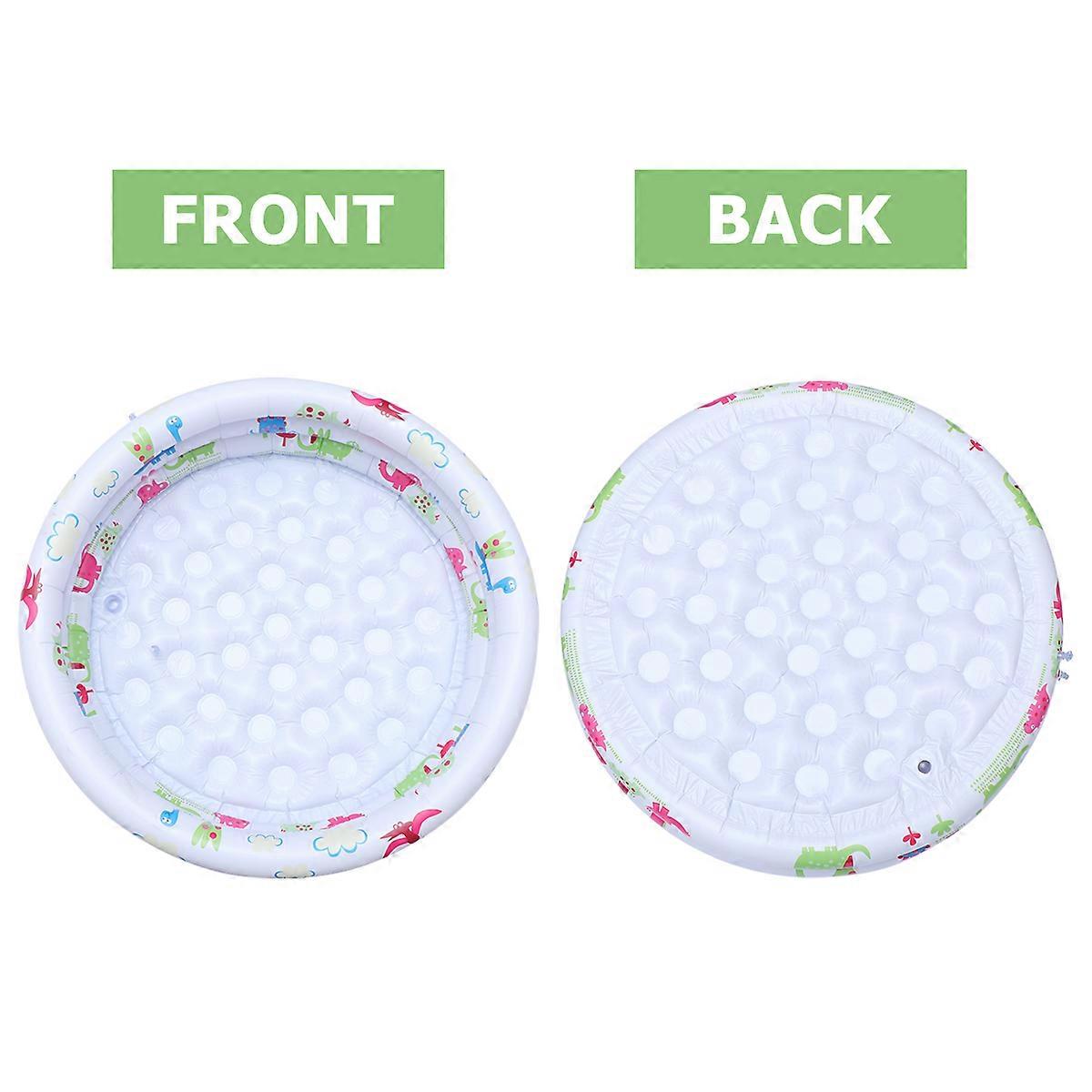 Inflatable Round Pool for Toddlers 1Set with Pump