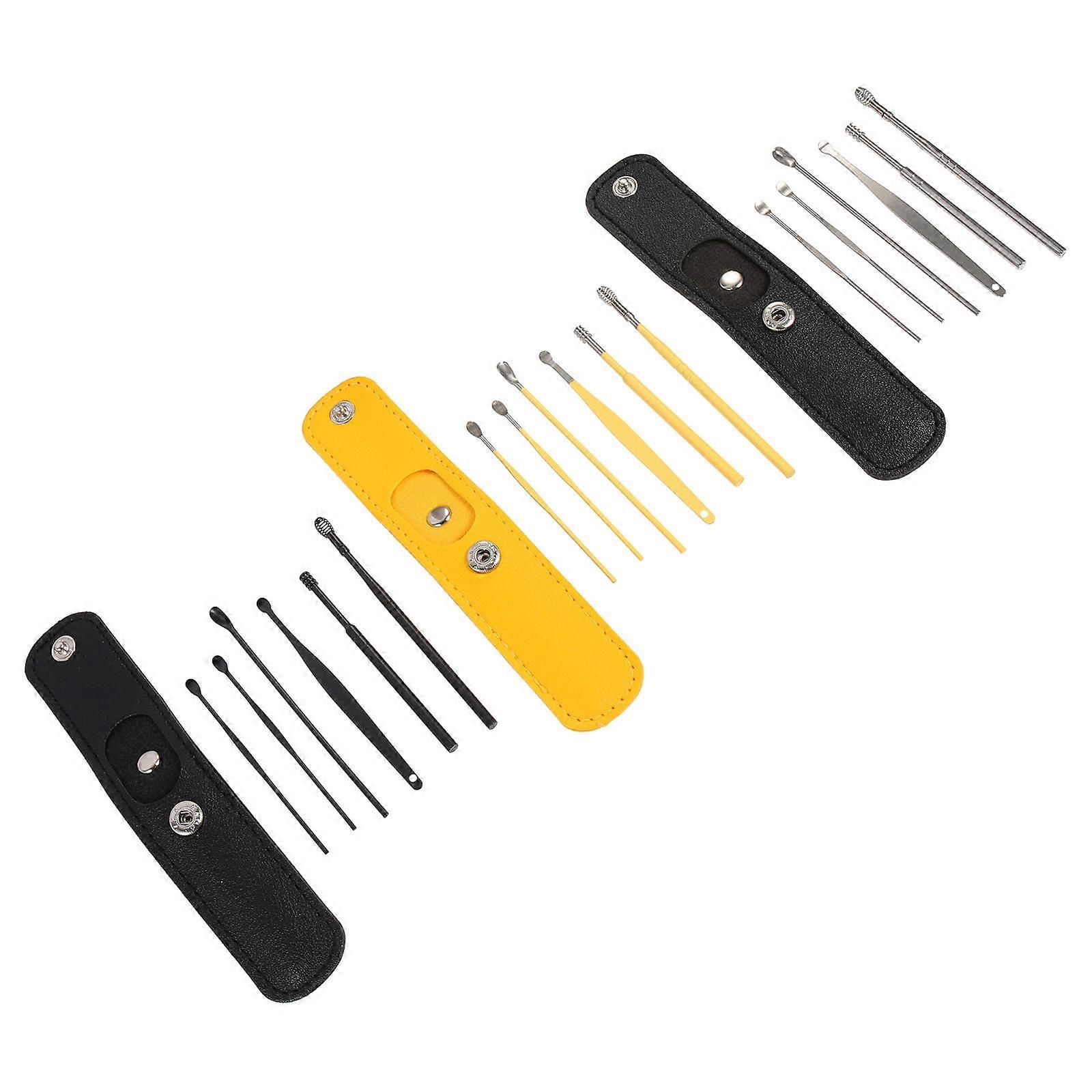 Earwax Picker Ear Cleaning Tools for Comfortable Massage 6Sets