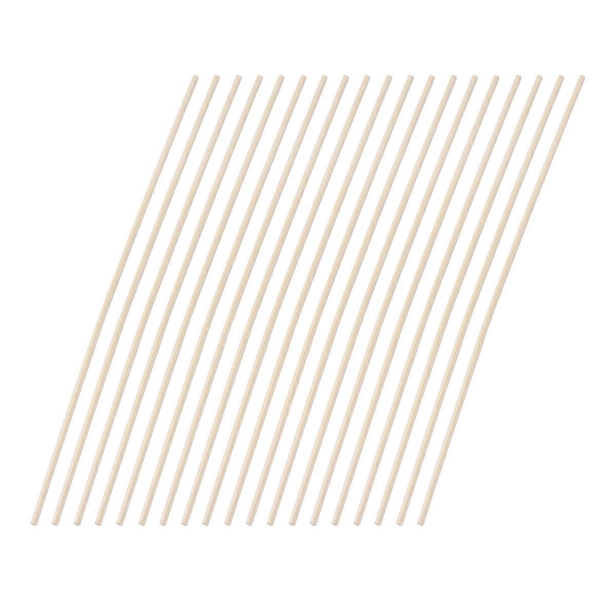 Diffuser Stick Rattan Stick for Perfume Diffusion 60Pcs Beige Natural Material