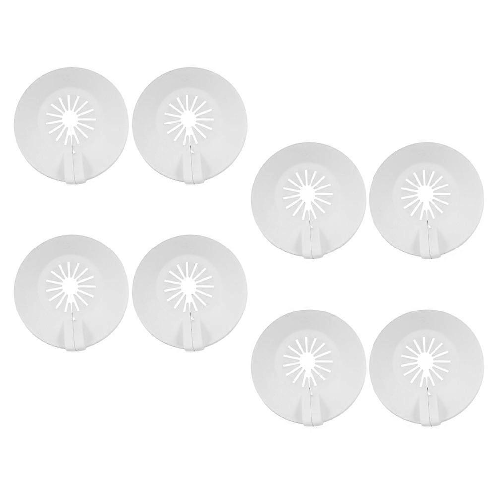 Fire Sprinkler Plastic Trim Ring Cover for 8Pcs Fire Protection Needs