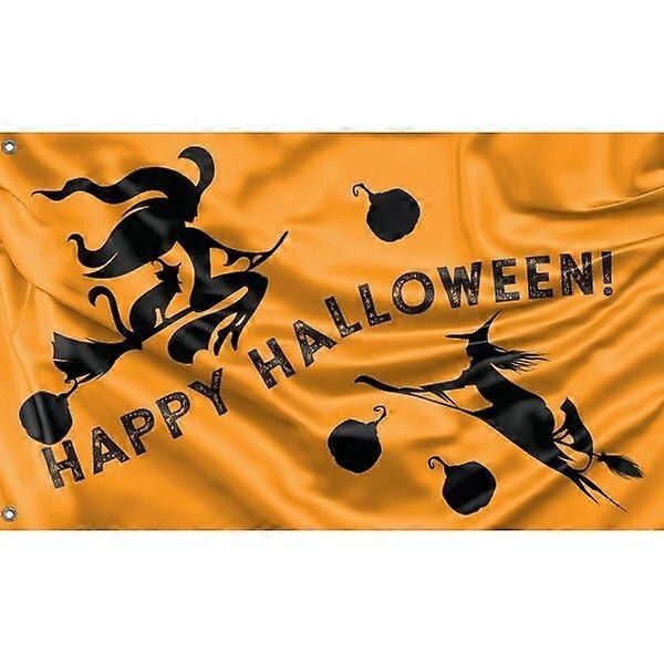 Halloween-Hexenflagge A1813