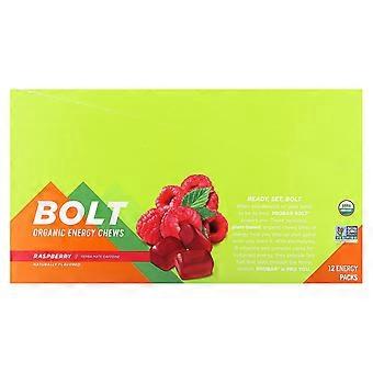 ProBar, Bolt, Organic Energy Chews, Raspberry, 12 Packs, 2.1 oz (60 g) Each