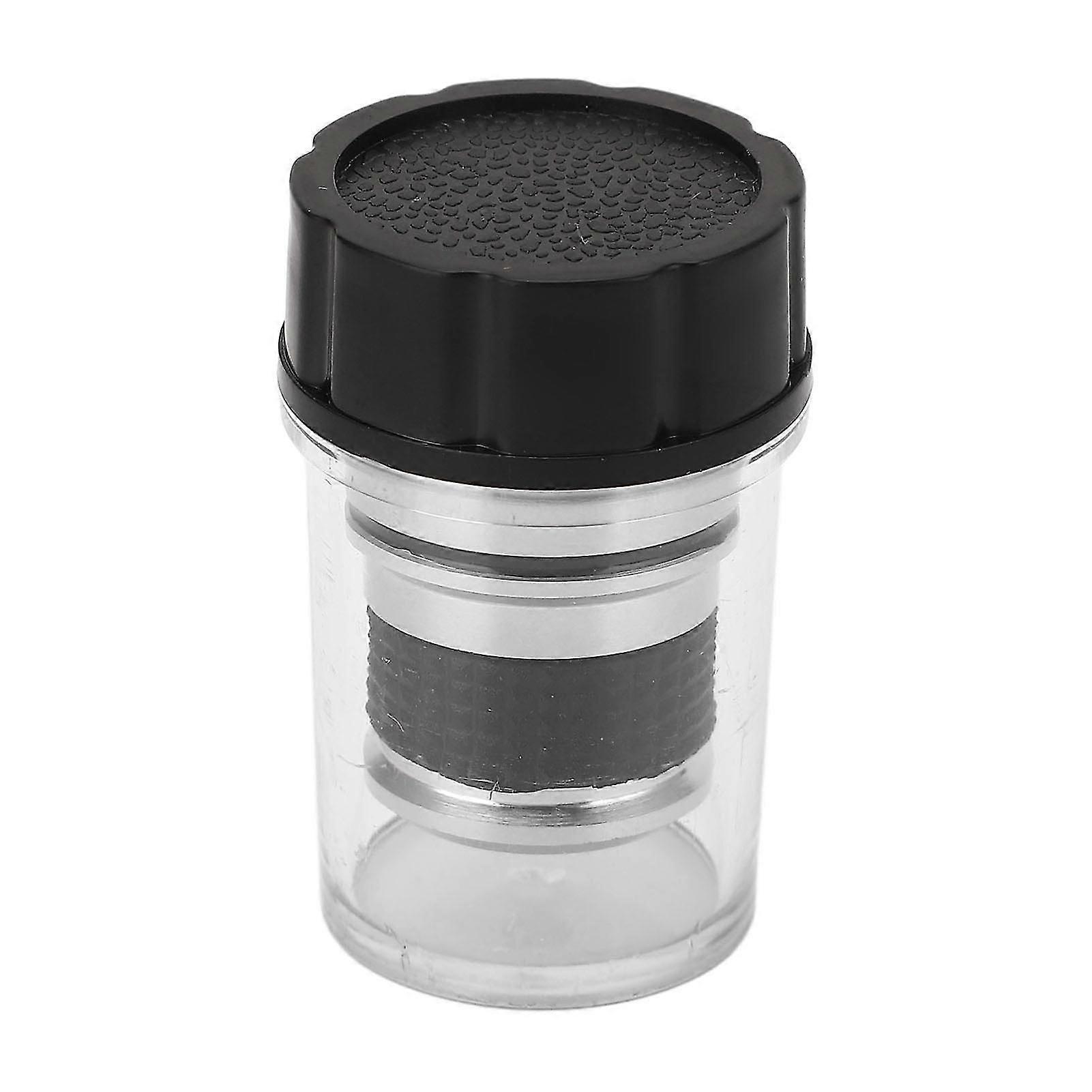 20X Microscope Objective Lens Chrome Plated Brass RMS Interface Microscope Lens Accessory