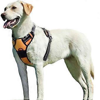 Large Dog Harness, Anti-Pull Dog Harness, Easy to Put On, with Control Handle, Reflective Dog Harness
