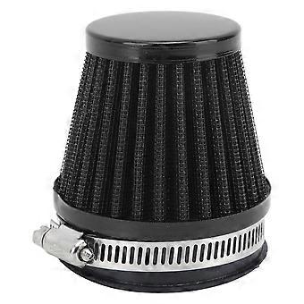 Purificador de filtro de ar 60 mm Grampo na proteção do motor Filtro de admissão do purificador de ar para motocicleta fora de estrada ATV Quad Preto