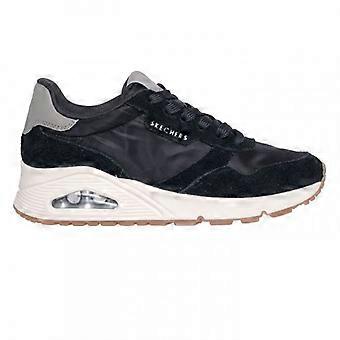 Skechers Womens/Ladies Uno Stand On Air Suede Mesh Trainers