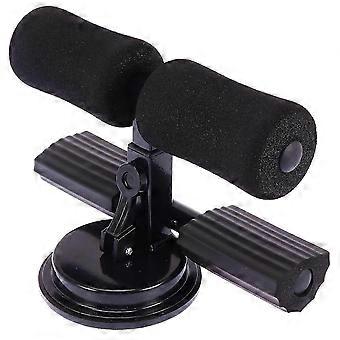 Sit-Up Tool Suction Cup Abdominal Assist for Home Workout 1Pcs Black