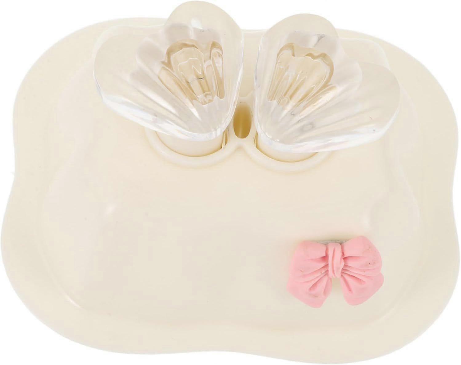 Toilet Tank Button Push Button Flush Kit Heart-Shaped Button Assistance Tool