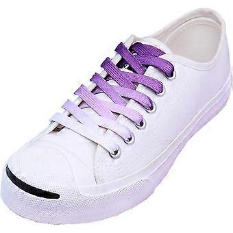 Lacets plats et larges imprimés colorés de 119 cm (47 pouces) pour baskets, chaussures décontractées et accessoires de mode
