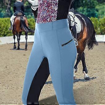 Pantaloni da equitazione da donna, pantaloni da equitazione a vita alta, pantaloni sportivi da equitazione, leggings da yoga, collant