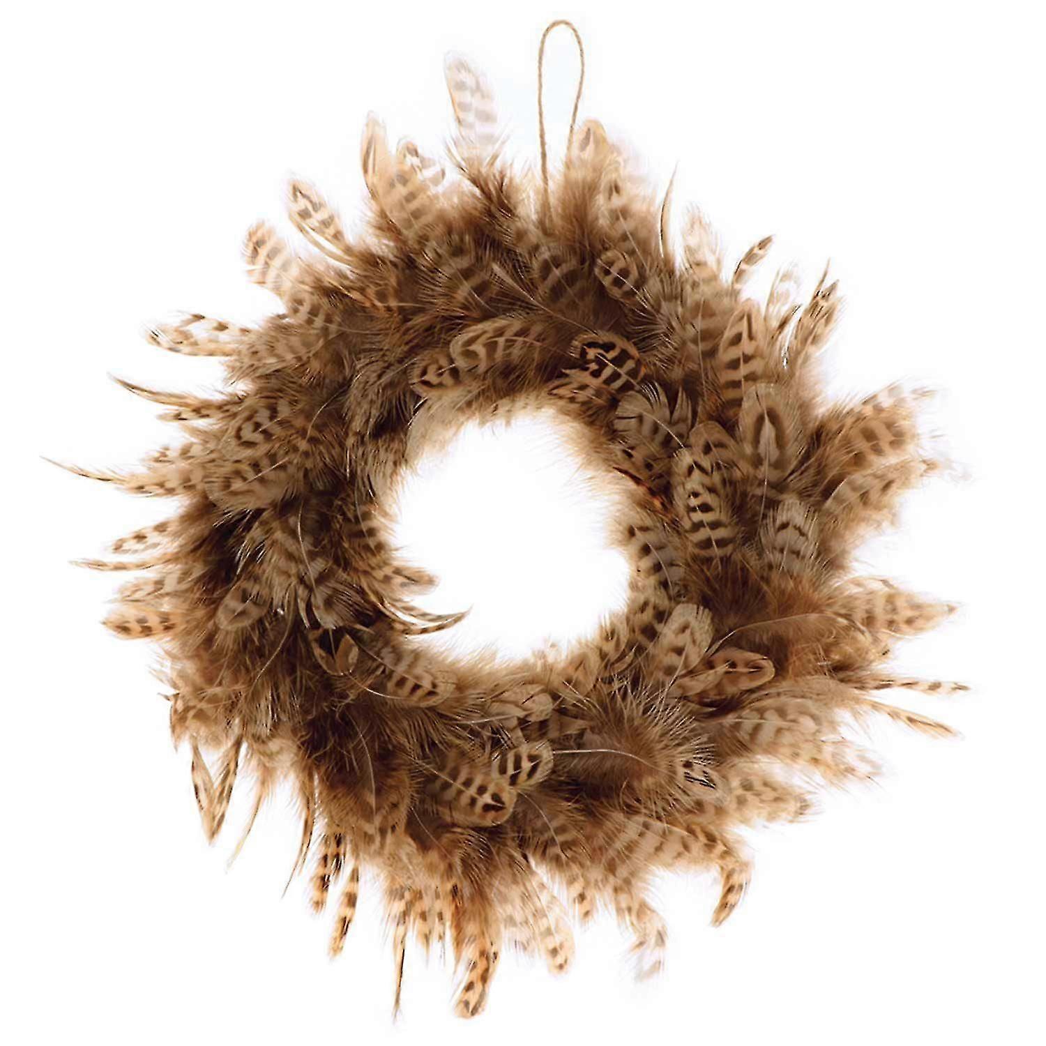 Feather Wreath Tigers 28 cm