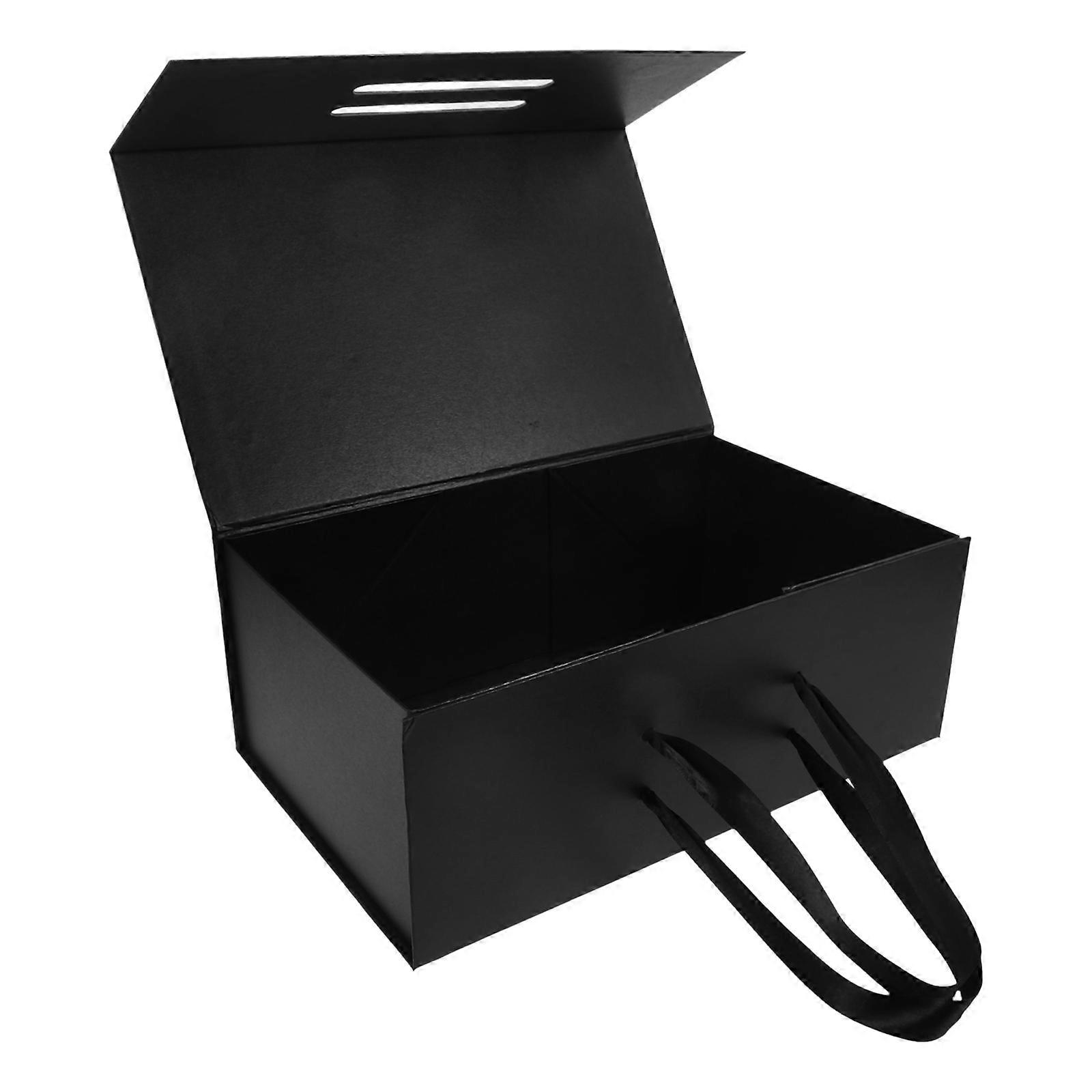 Rectangular Shape Gift Box Foldable Gift Packing Box Handheld Gift Box Magnetic Gift Wrapping Box
