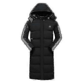 Manteau chauffant électrique intelligent, veste chauffante longue compatible avec les hommes et les femmes