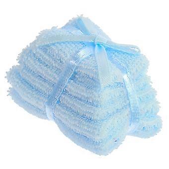 Bath Towel Miniature Towels For Children And Doll House Enthusiasts Sky-Blue 1 Set