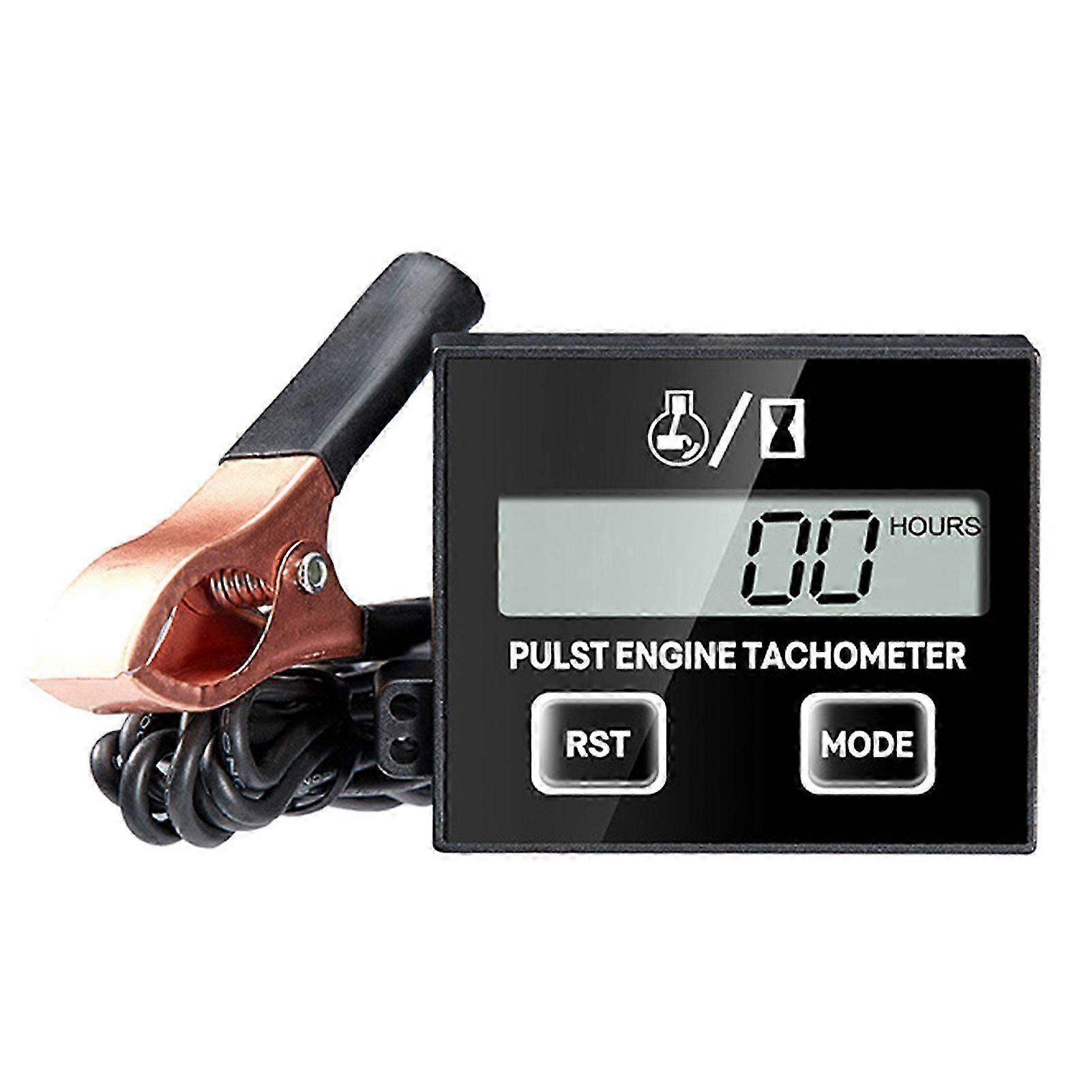 Mini Digital Engine Tachometer 100-30000RPM with LCD for Chainsaw