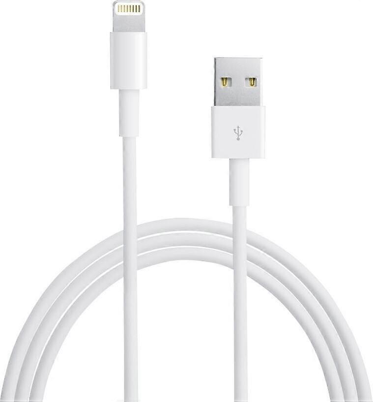 meter high-quality Apple Lightning USB data cable, suitable for iPhone and iPad, white.