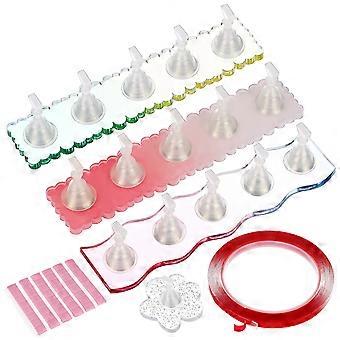 Press on Nail Stand Nail Display Stand for Manicure with 1Set Accessories