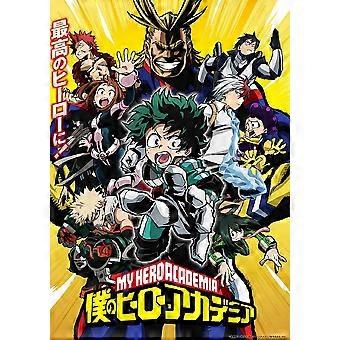Quebra-cabeça My Hero Academia Deku All Might Bakugo Todoroki Anime Arte de Parede Decoração FDN239