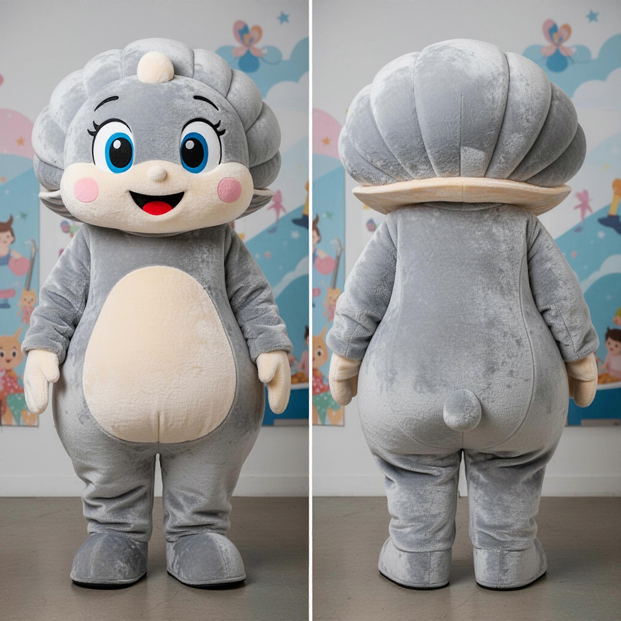 MASTICOT Silvery Creamy Clam Chowder Mascot