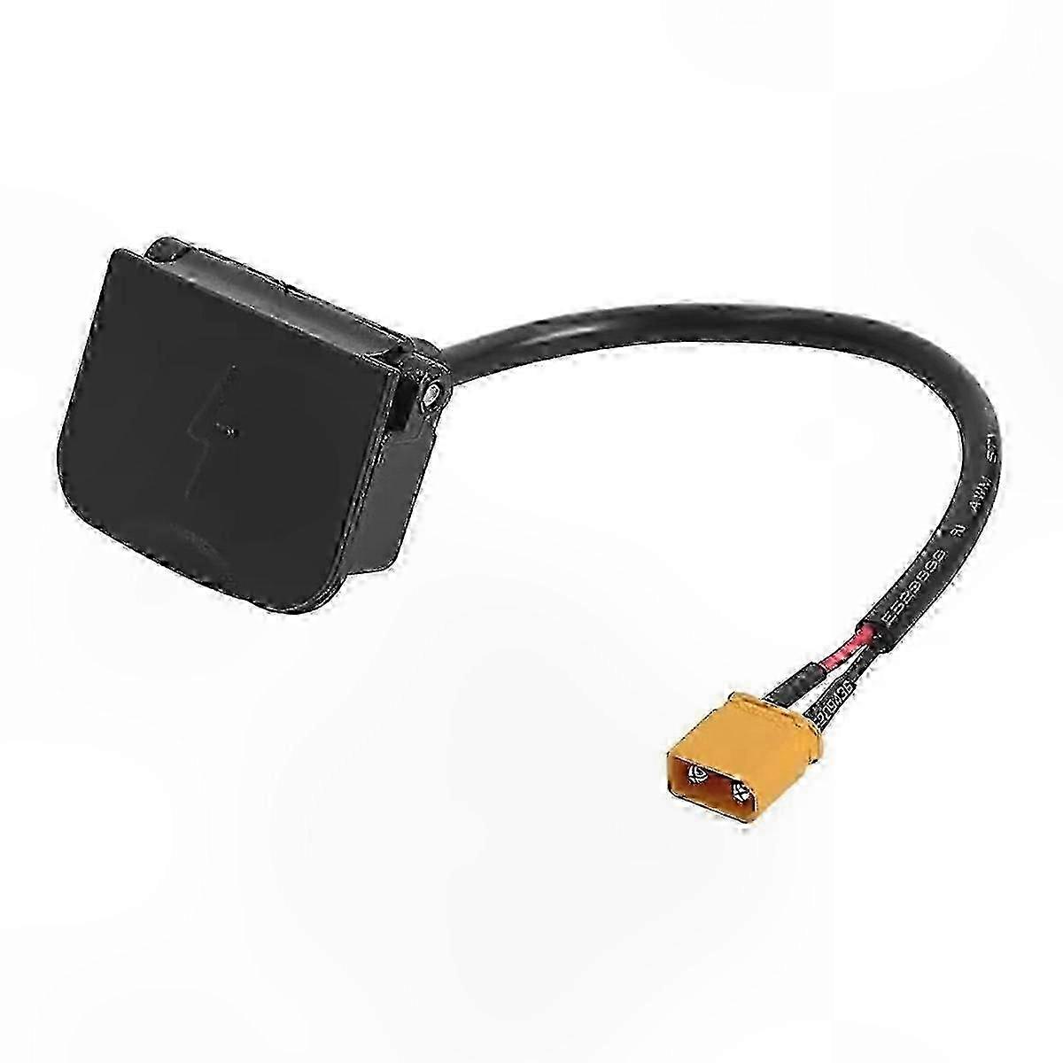 Charging Interface Socket compatible with Kukirin G2 Max Electric Scooter, Replacement Parts Connection Component Plug