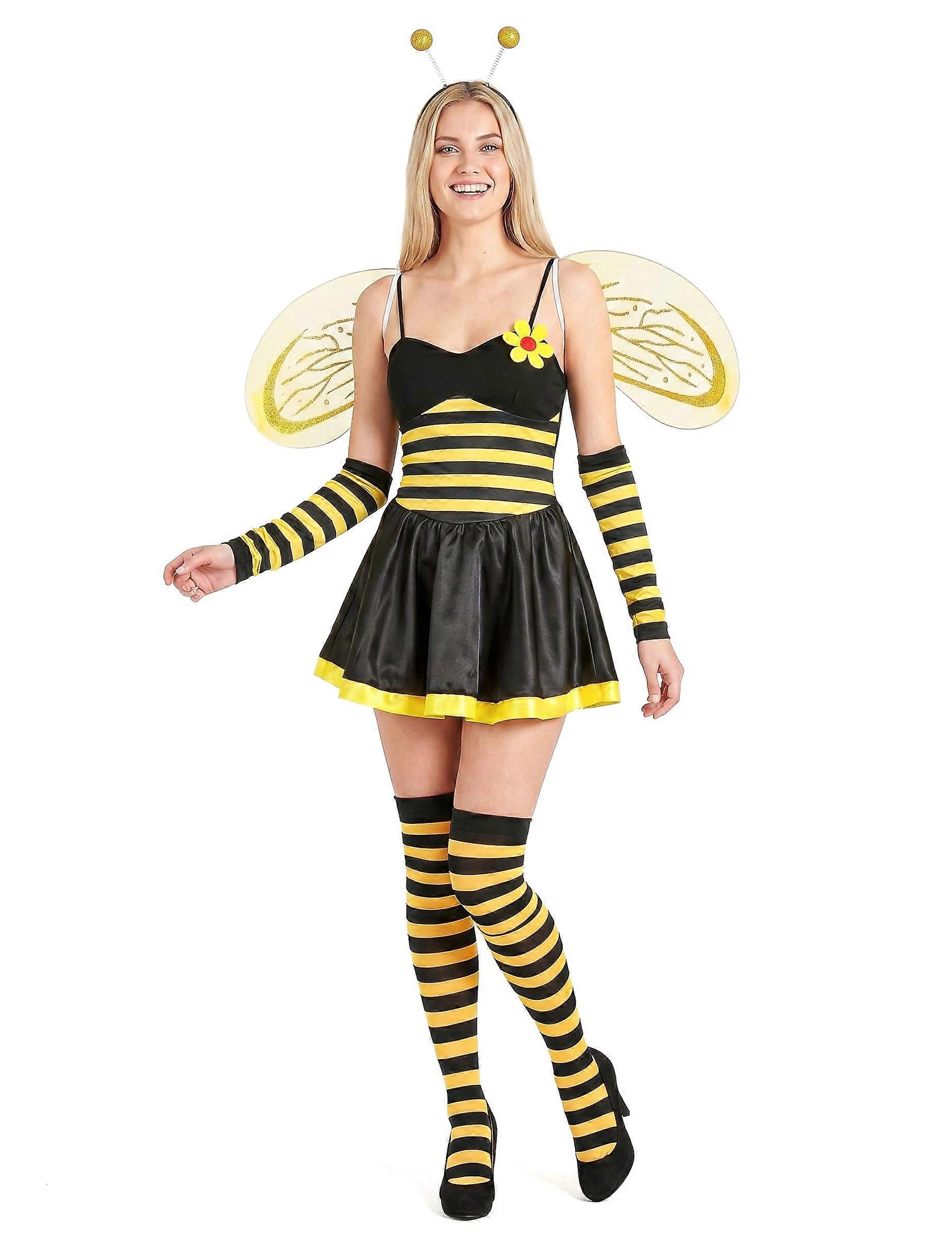 Women's bee costume with flower