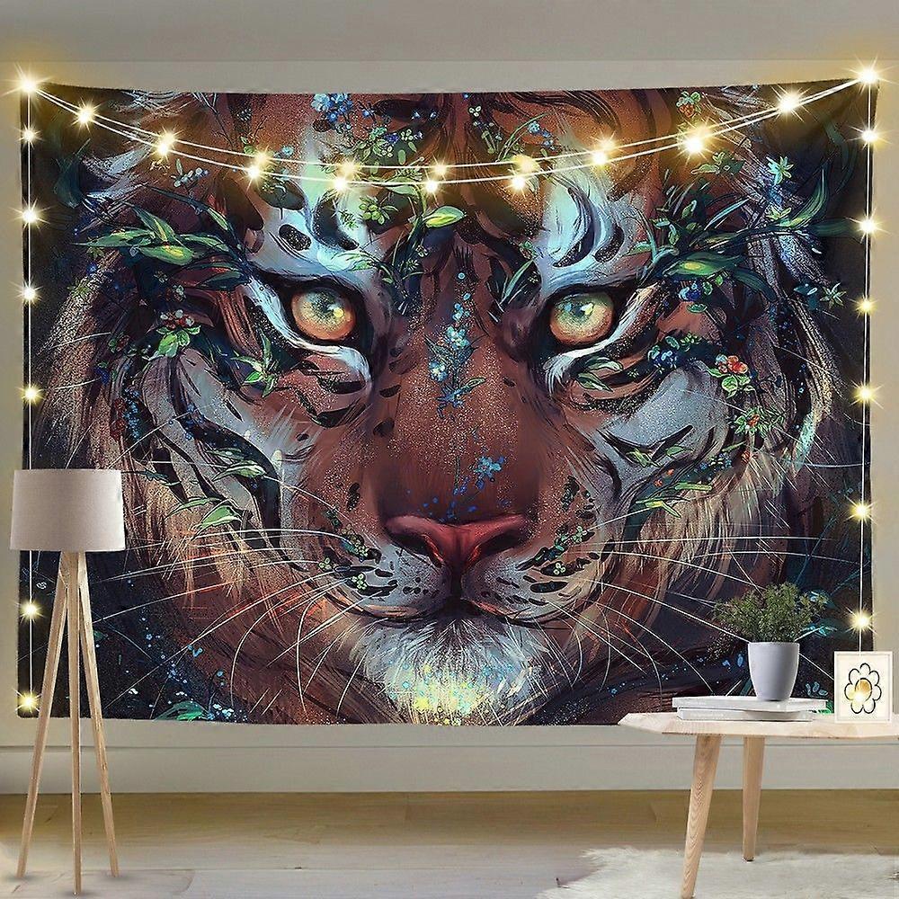 Tiger Pattern Decorate Flag HY2895