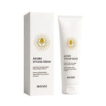 2pcs Leave-in styling cream, daily use, lightweight non-greasy, moisturizing, smooth hair, gentle fresh, easy to apply, create natural hairstyles