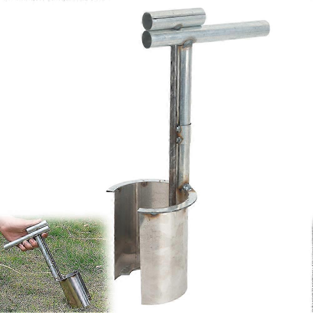 Stainless Steel Root-Safe Transplanter