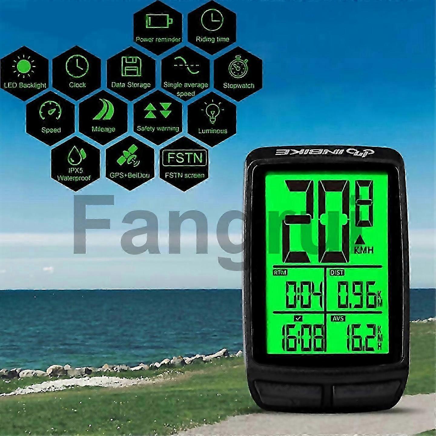 IPX7 Wireless Cycling Computer