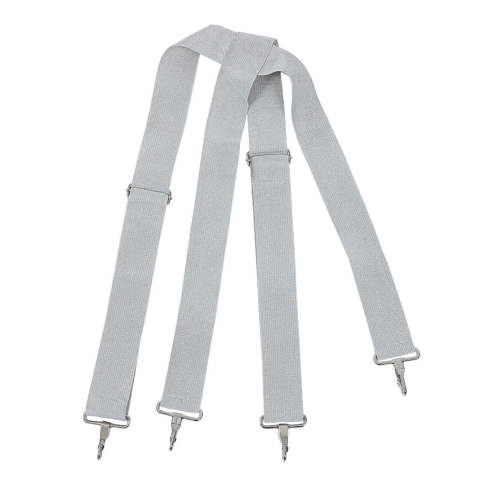 Bass Drum Strap for Percussion Instrument 1Pcs Adjustable Grey Shoulder Strap
