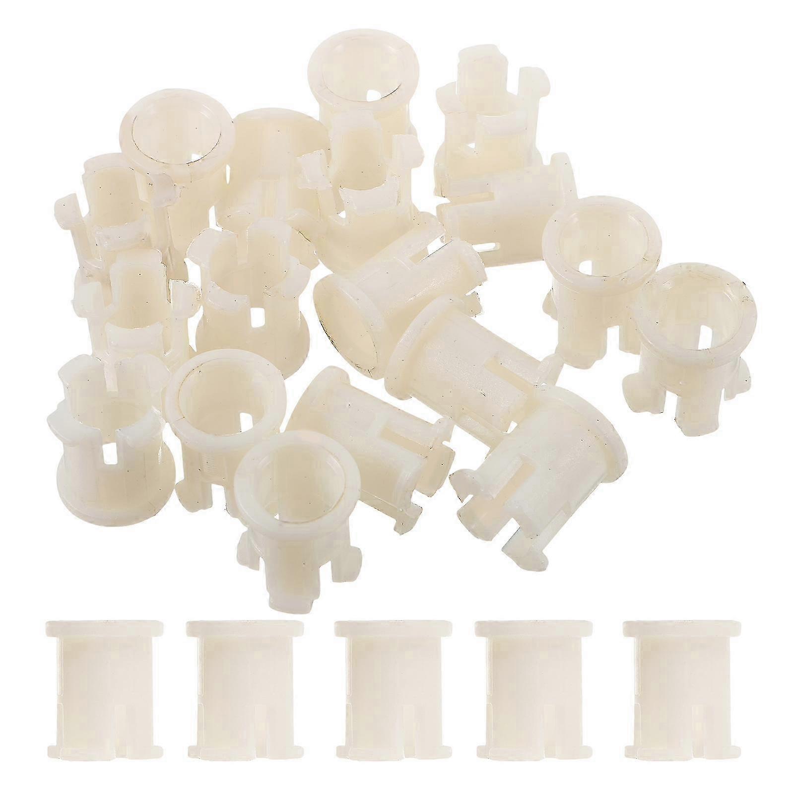 20Pcs Caster Socket Replaceable Furniture Insert Socket Caster Sleeve Inserts Replacement