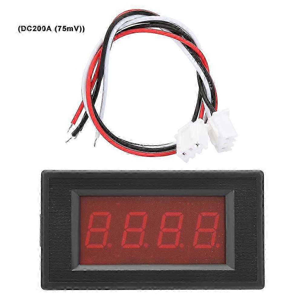 Fast-Response Red LED DC Panel Meter