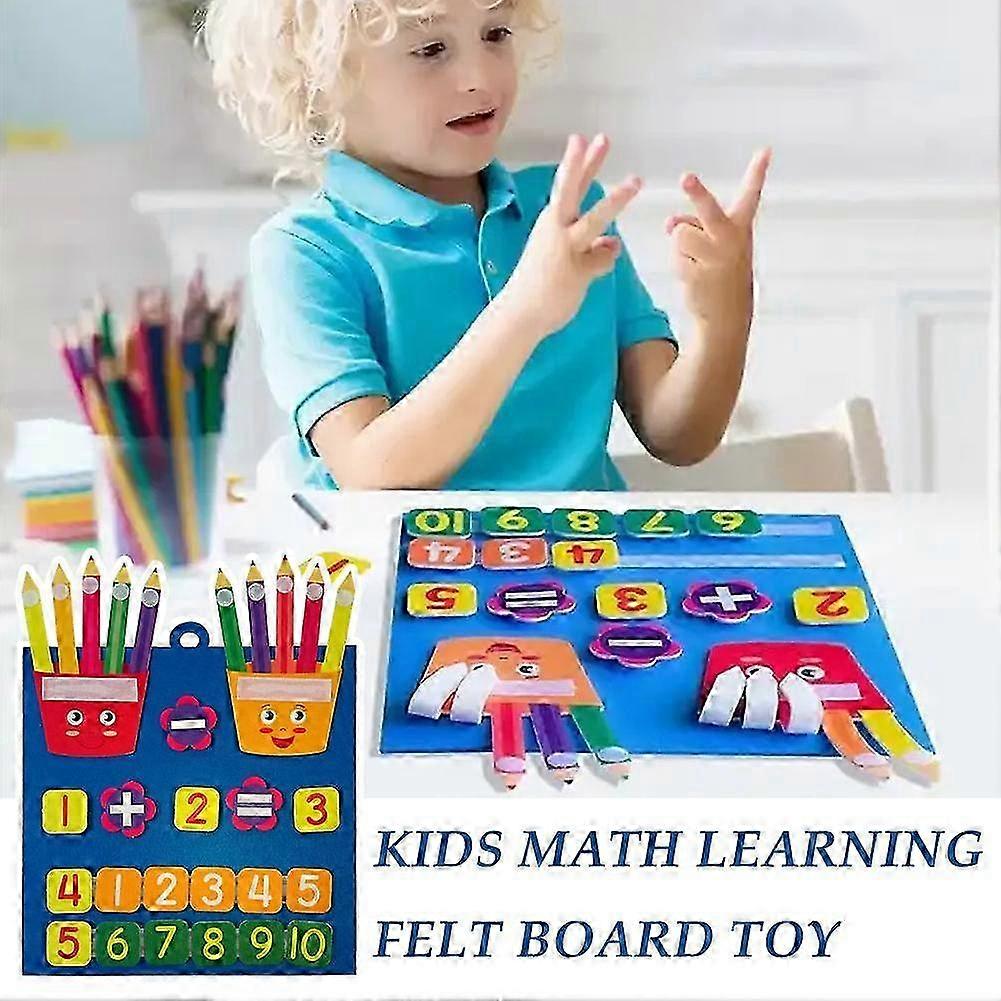 Eco-Felt Early Maths Practice Board