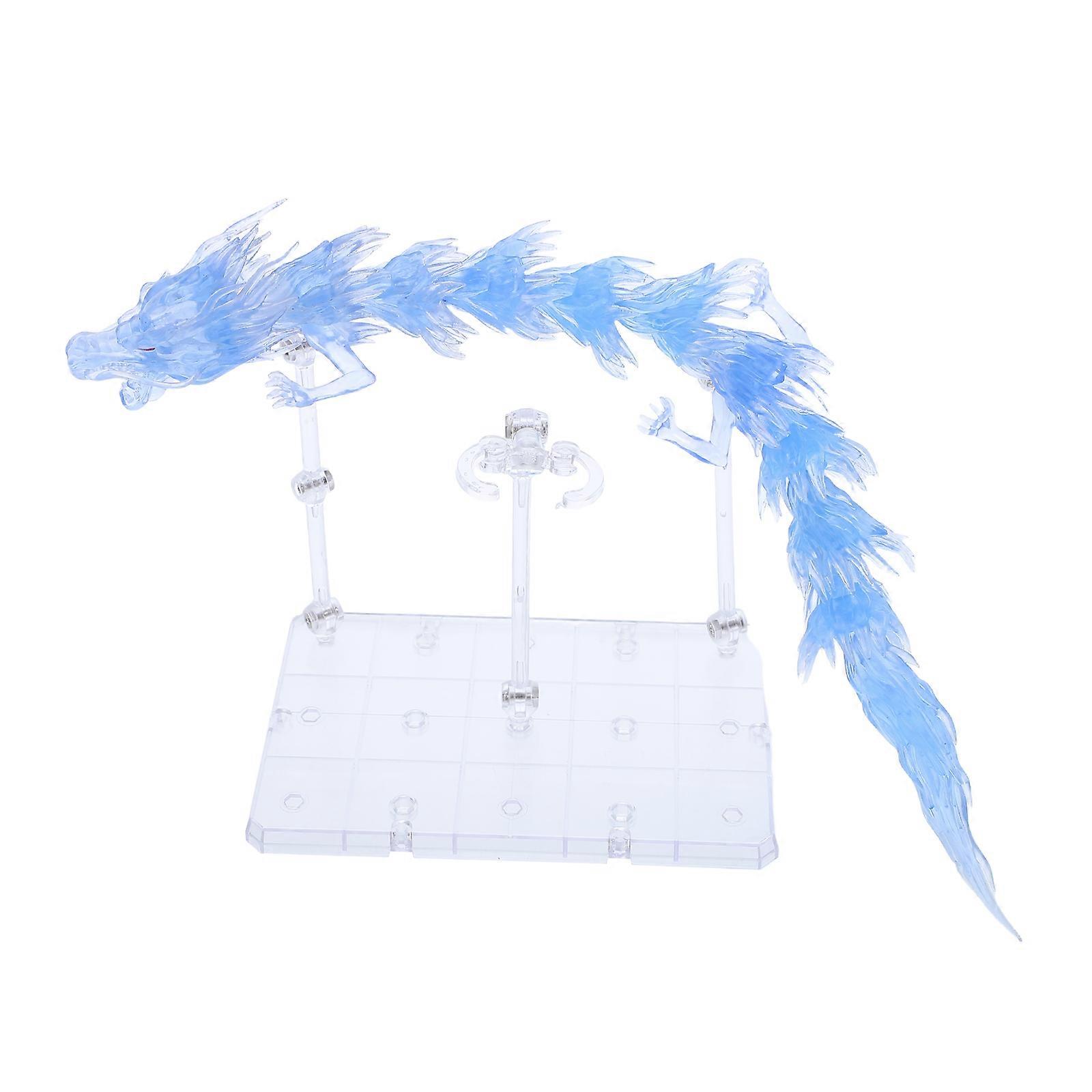 Dragon Effect Model Kit for Display 1Set Blue Plastic Accessories