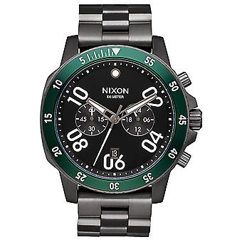 Nixon the Ranger Japanese Quartz Analog Man Watch with A5492456 Stainless Steel Bracelet