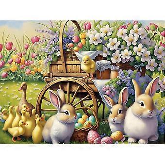 Bunnies & Friends Easter Brain-Teasing Puzzles JI-1921