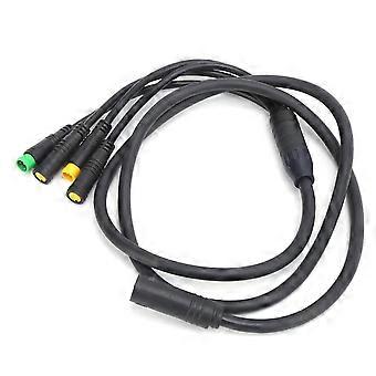 Waterproof 1T4 electric Bike Cable Harness Gear Sensor Extension Cable - for BAFANG BBS01/BBS02 Mid Motor_HP