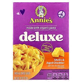 Annie's Homegrown, Deluxe Shells & Aged Cheddar, 11 oz (312 g)