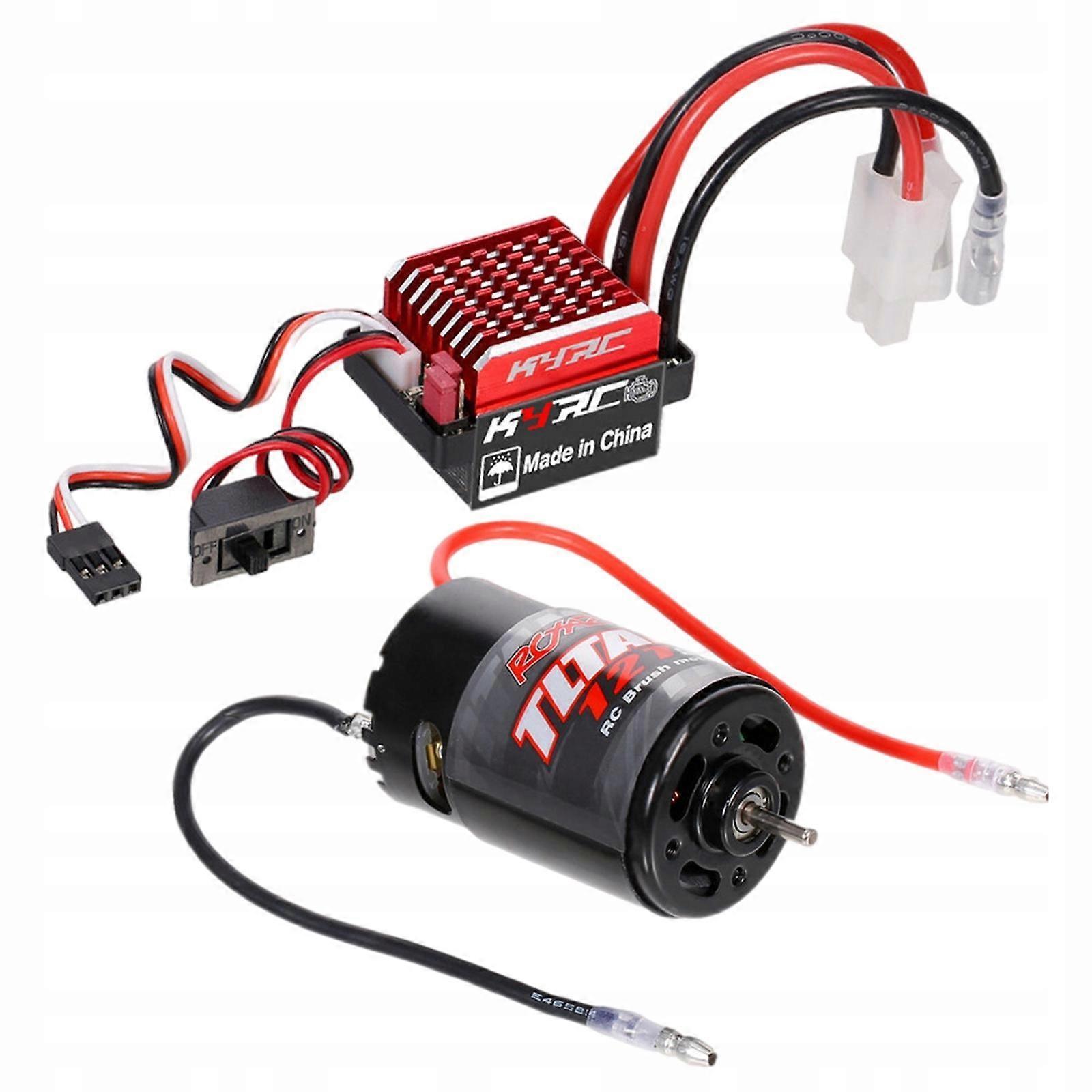 Brushed 550 Motor + 320A ESC Kit