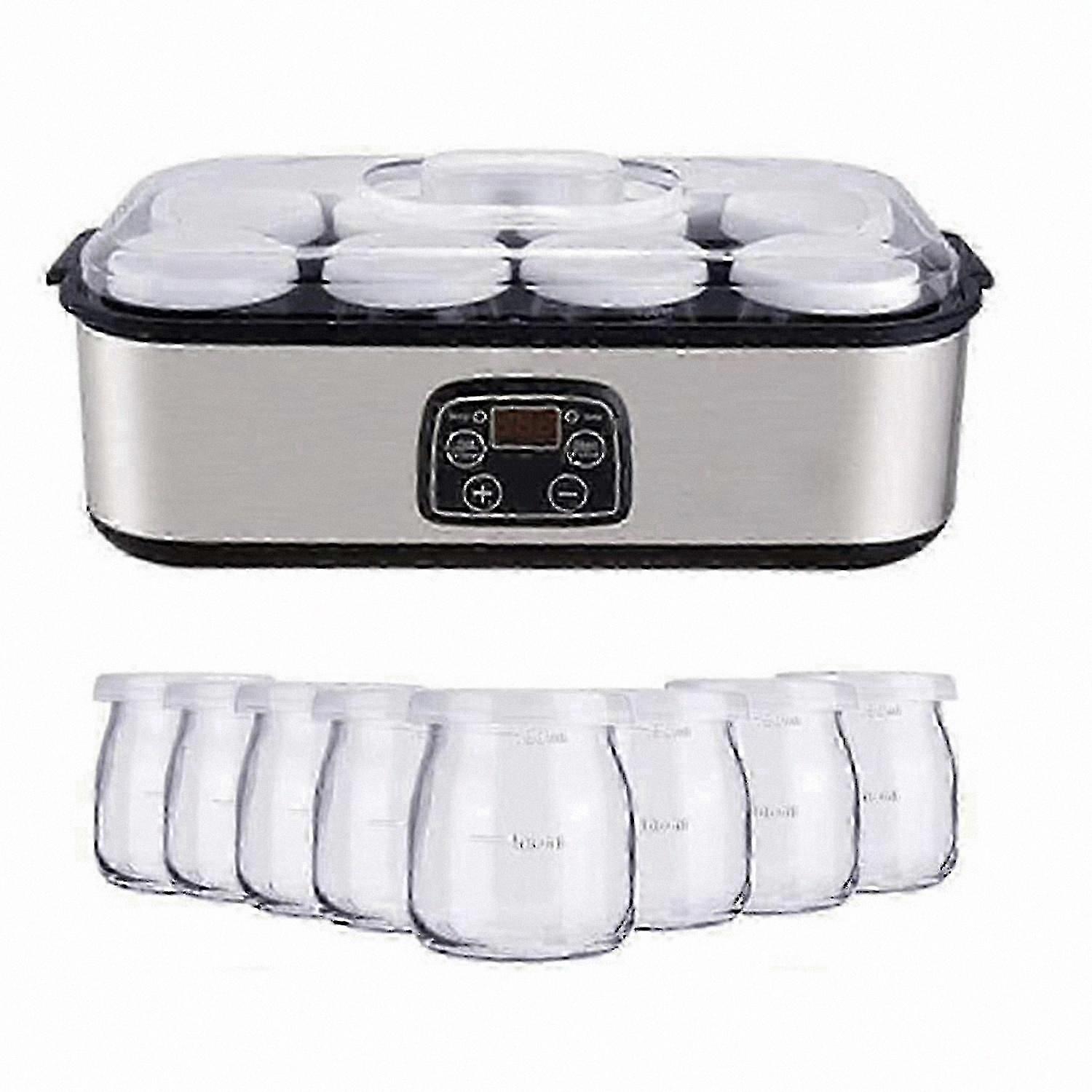 Custom Probiotic Fermentation with Adjustable Temperature and Time Control Probiotic Yogurt Maker