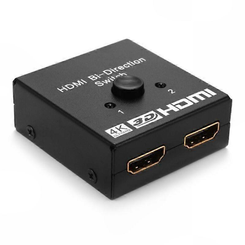 Bidirectional HDMI Switcher Splitter, 4K Ultra HD, Low-Power