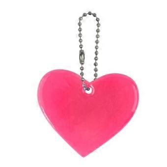 Safety Reflectors - Heart - Stylish Reflective Gear for Jackets, Bags, Purses, Backpacks, Strollers Wheelchairs