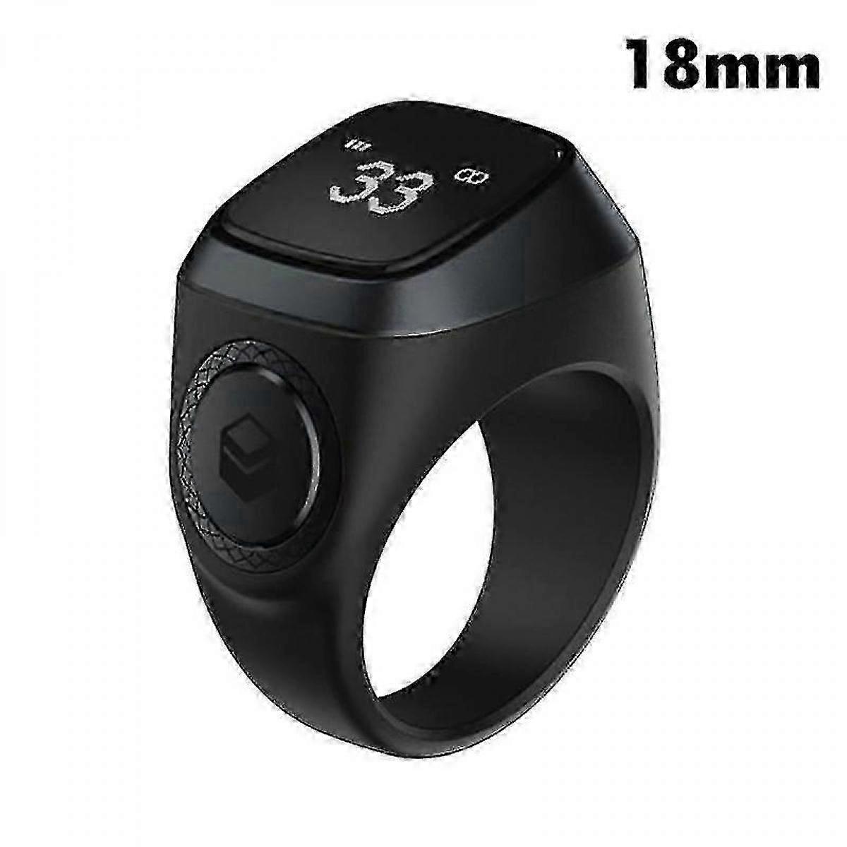 Tasbeeh Counter Ring With OLED And Haptic Guide