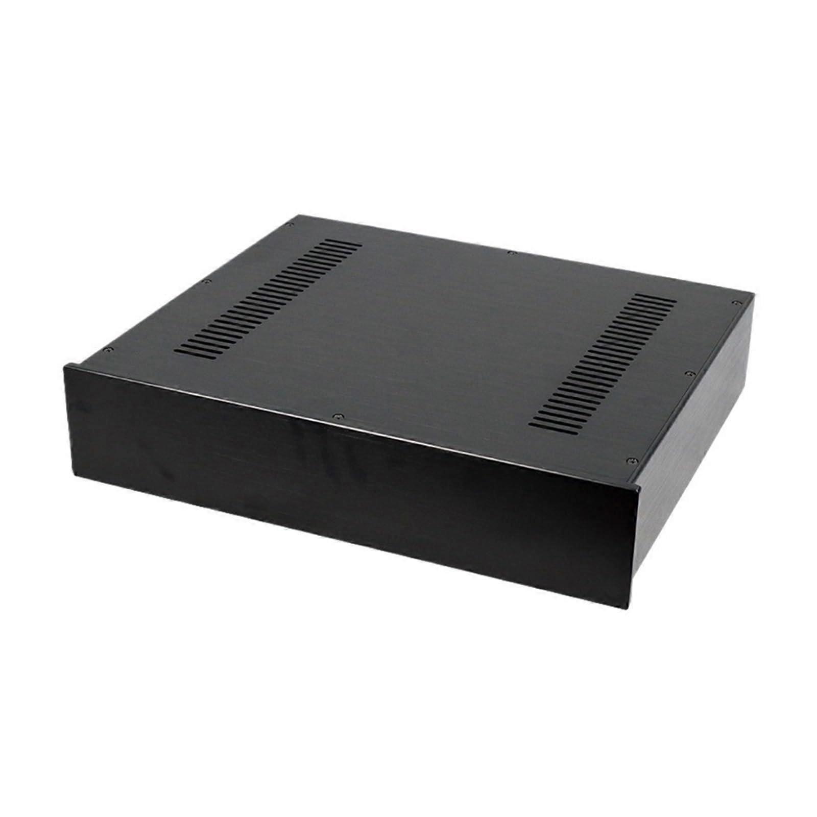 Aluminium Amplifier Chassis Case 431x358x92mm, DAC Preamplifier Shell Box